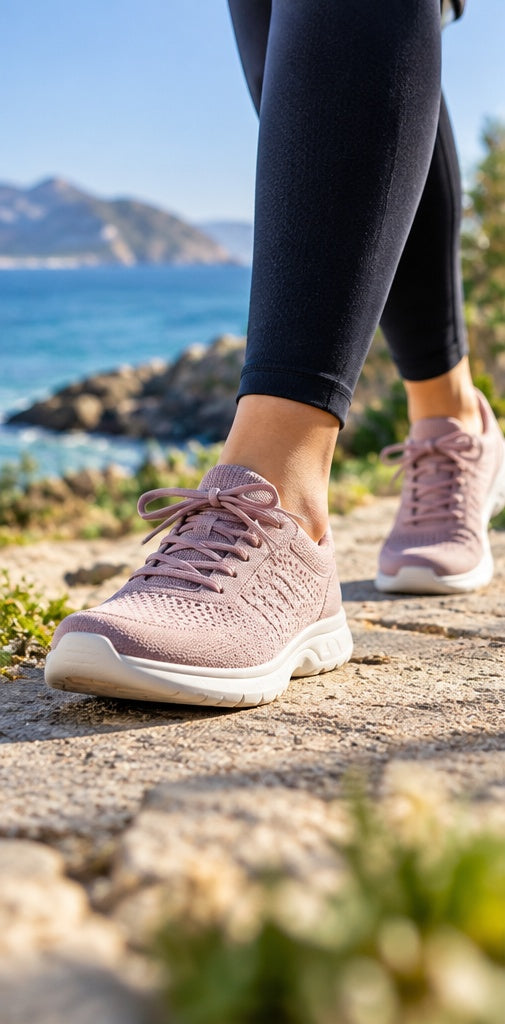 Comfortable walking shoes lifestyle