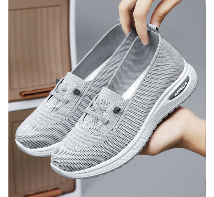 Women's Orthopedic Walking Laces Knit Shoes